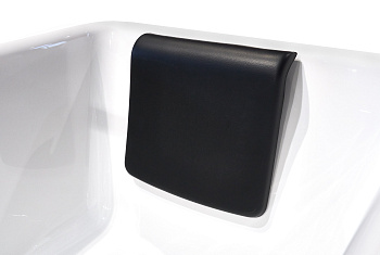 Подголовник для ванны Creto черный 1-01PB