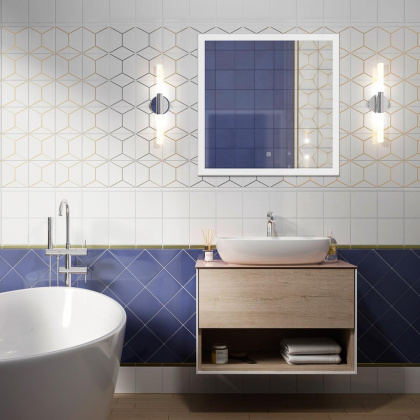 Бордюр PFG011 Витраж золото 2*15*11 (уп\40шт), шт