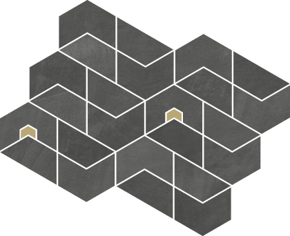 Мозаика 620110000180 Континуум Петрол 38,2см*31,1см*9мм (1уп/10шт/)Джуэл, шт