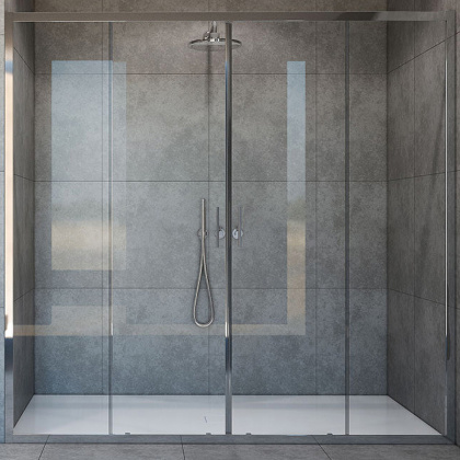 Душевая дверь Garda VDS-1G2170CL, 1700, хром, стекло прозрачное