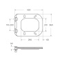 Чаша приставного унитаза BelBagno ALBANO BB120CBR Чаша приставного унитаза BelBagno ALBANO BB120CBR