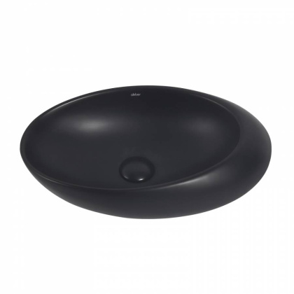 Раковина накладная ABBER Bequem AC2107MB черная матовая Раковина накладная ABBER Bequem AC2107MB черная матовая