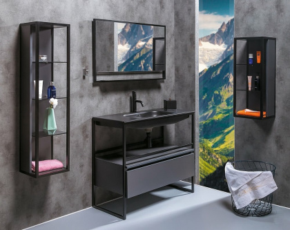 Ящик под консоль LOFT 120 Антрацит, 1 полка 894-120-A Boheme Ящик под консоль LOFT 120 Антрацит, 1 полка 894-120-A Boheme