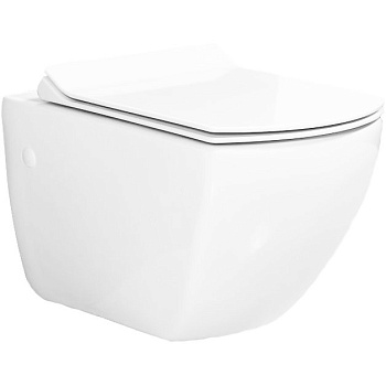 Чаша подвесного унитаза BelBagno CARINA BB514CHR Чаша подвесного унитаза BelBagno CARINA BB514CHR