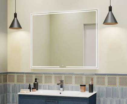 Бордюр Монтальбано синий матовый 15x3x1,6