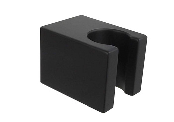 Держатель для ручного душа AQUATEK, матовый черный AQ2400MB 