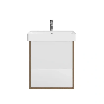 Тумба PRO подвесная 2 ящика 55, швейцарский вяз