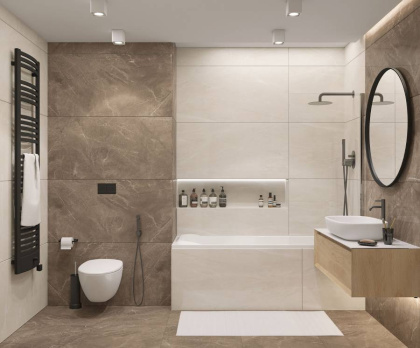 Керамогранит Laparet Elegant Armani Crema полированный 60х120 (2 шт_1,44 м2), м2