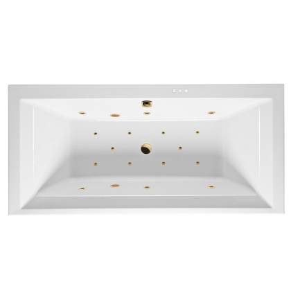 Ванна EXCELLENT Crown Grand 190x90 "RELAX" (золото)