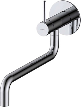 Смеситель для мойки скрытого монтажа OMNIRES Y Y1256CR (хром)