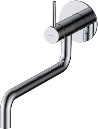 Смеситель для мойки скрытого монтажа OMNIRES Y Y1256CR (хром)