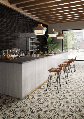 Керамогранит M6RP Lume Black 6х24 Керамогранит M6RP Lume Black 6х24