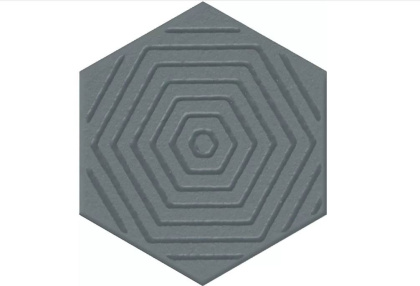 Декор OS\C241\63012 Агуста синий матовый 5,2см*6см*6,9мм (1уп/26шт/), шт