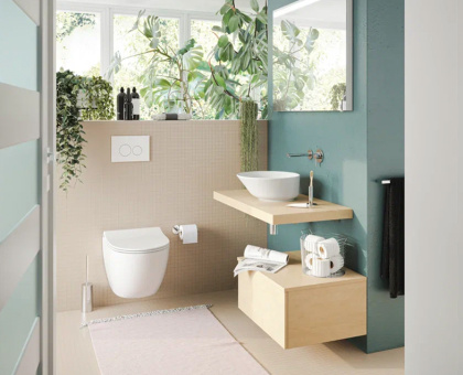 Столешница подвесная 120 см, светлый дуб Столешница подвесная 120 см, светлый дуб