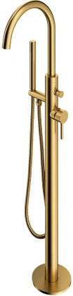 Смеситель для ванны отдельностоящий OMNIRES Y Y1233GLB (брашированное золото)