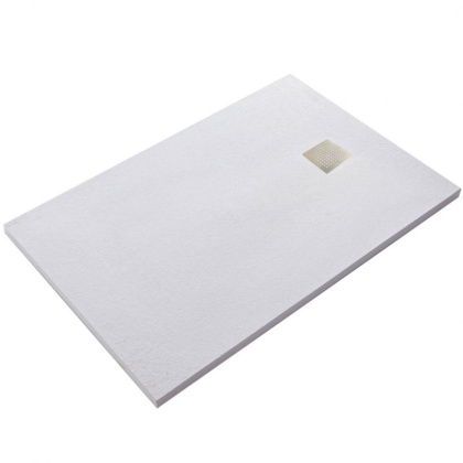 Поддон для душа из искусственного камня VST-2SR8012W, 1200*800*35, белый матовый