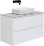 Тумба под раковину Allen Brau Fantasy 100 1.11003.WM белый матовый Тумба под раковину Allen Brau Fantasy 100 1.11003.WM белый матовый