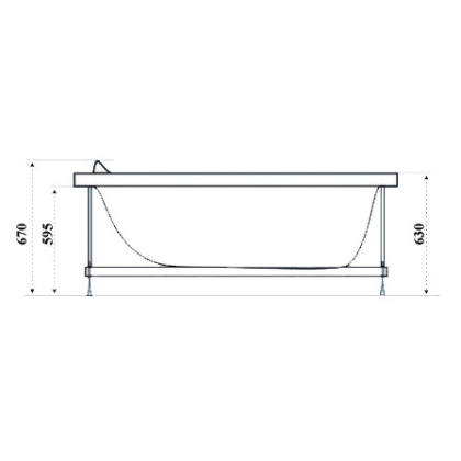 Каркас для ванны Dush-ka WSA