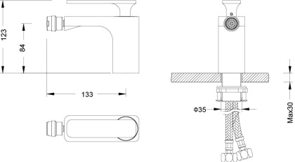 Смеситель Timo Torne 4362/00-16F white