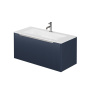 Тумба под раковину Creto Luna Blue 100 см 17-Bl100