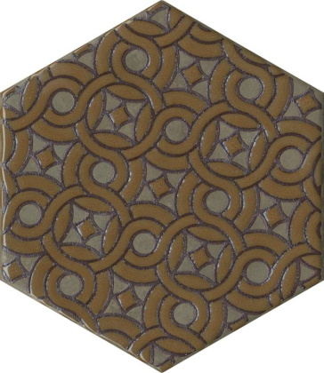 Декор VT\B559\SG23041N Гроссето коричневый  23,1см*20см*7мм (1уп/26,1шт/)матовый, шт