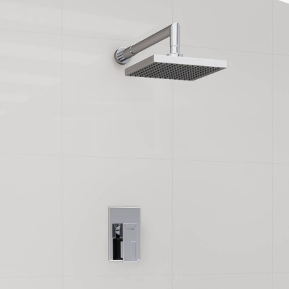 A12528 Встраиваемый комплект для душа с верхней душевой насадкой Wasserkraft A12528 Встраиваемый комплект для душа с верхней душевой насадкой Wasserkraft