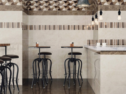 Керамогранит SG650202R Гран-Виа коричневый светлый лаппатированный 60*60*11 (4шт\1.44м2), м2