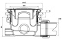 Сифон для душевого поддона RGW Velplex QYD-01 18241101-08 Бронза Сифон для душевого поддона RGW Velplex QYD-01 18241101-08 Бронза