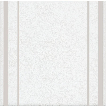 Декор Барберино 1 белый глянцевый 20x20x0,69