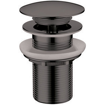 Слив для раковины, автомат(клик-клак) ShineGunMetall Слив для раковины, автомат(клик-клак) ShineGunMetall