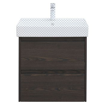 Тумба под раковину Aquanet Nova Lite 60 дуб черный (2 ящика) Тумба под раковину Aquanet Nova Lite 60 дуб черный (2 ящика)