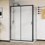 Душевой уголок City VSR-5CT9012CLB, 1200*900, черный, стекло прозрачное Душевой уголок City VSR-5CT9012CLB, 1200*900, черный, стекло прозрачное