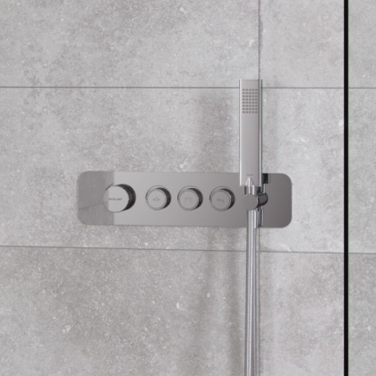 Смеситель для душа скрытого монтажа EXCELLENT Krotos AREX.8036CR (хром)