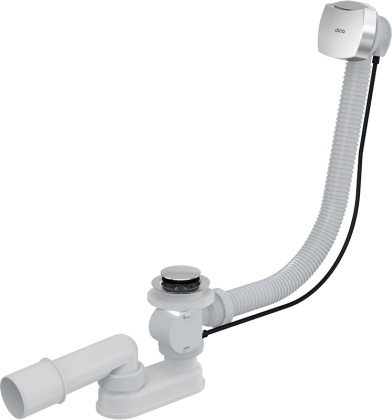 Сифон для ванны автомат комплект, хром Сифон для ванны автомат комплект, хром