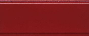 Бордюр BDA003R Даниэли красный обрезной 30*12*13 (уп/9шт), шт