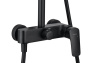 Душевая система 3jet 250мм AQUATEK, матовый черный AQ2060MB 