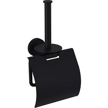 Бумагодержатель двойной в комплекте с креплением Piave черный мат. 3015-0021-AB, шт