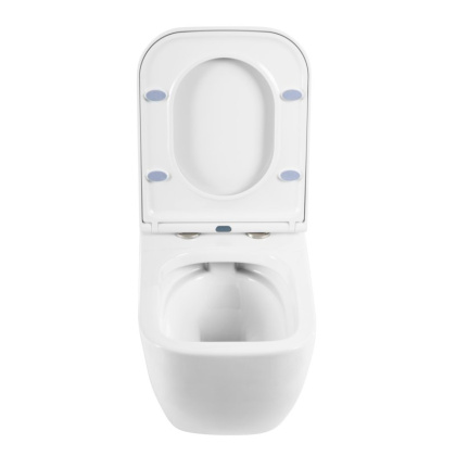 ALPINA Унитаз подвесной безободковый с сиденьем дюропласт soft close, BB10100CHR/SC ALPINA Унитаз подвесной безободковый с сиденьем дюропласт soft close, BB10100CHR/SC