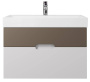 Тумба под раковину Creto Malibu Capuchino Soft 80