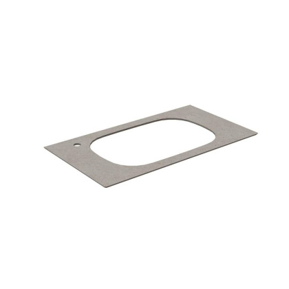 Спец. изделие декоративное для раковин, встраиваемых сверху MAGICA Риккарди 90 см, серый матовый MA.2.1.SG519920R\90