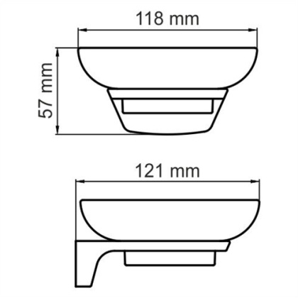 Aisch K-5929 Мыльница Aisch K-5929 Мыльница