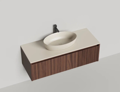 Подвесная тумба Domino 1200, шпон