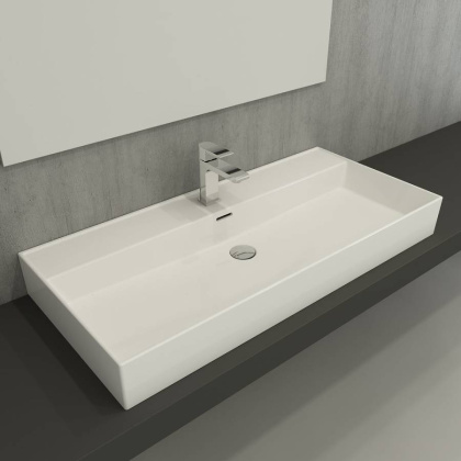 Раковина Bocchi Milano 1378-001-0126 белая Раковина Bocchi Milano 1378-001-0126 белая
