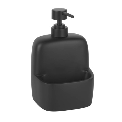 K-8499BLACK Дозатор с емкостью для губки K-8499BLACK Дозатор с емкостью для губки