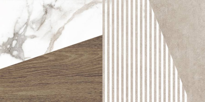 Плитка настенная 34079 Savage коричневый узор 25*50 (12шт/1,5м2), м2