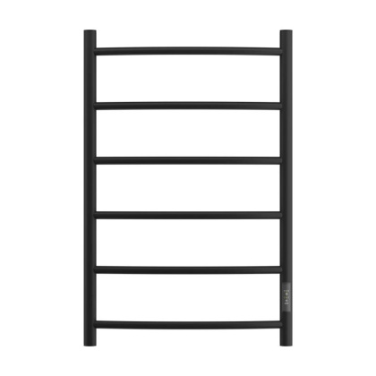 Полотенцесушитель электрический Point Афина PN04858B П6 500x800 диммер справа, черный