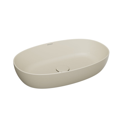 Раковина PLAZA накладная 60, белая глянцевая