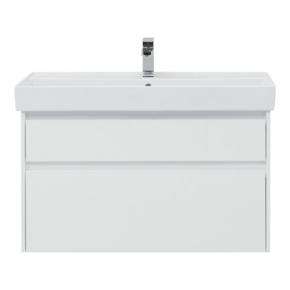 Тумба под раковину Aquanet Nova Lite 100 (SLIM SYNERGY) белый, 2 ящика Тумба под раковину Aquanet Nova Lite 100 (SLIM SYNERGY) белый, 2 ящика