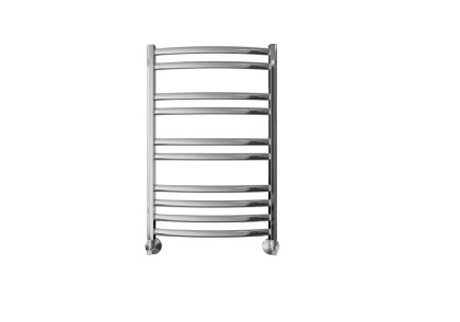 Полотенцесушитель водяной Aquatek (Акватек) Лугано П10 500х800 мм, подключение нижнее/диагональное, сверхпрочная пищевая нержавеющая сталь AISI 304L, гарантия 10 лет