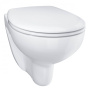 Подвесной унитаз Grohe Bau Ceramic 39351000 с сиденьем Подвесной унитаз Grohe Bau Ceramic 39351000 с сиденьем